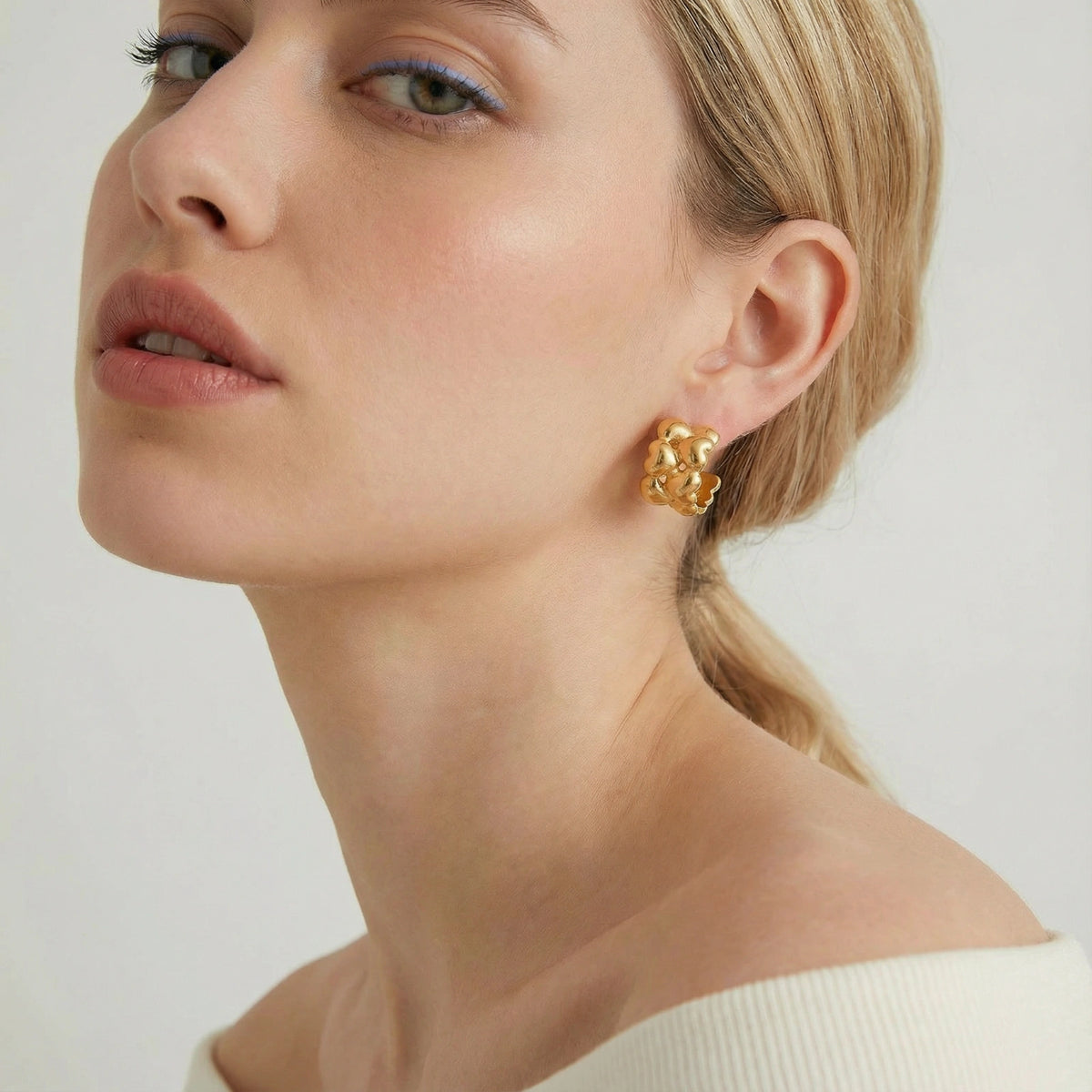 Braided Bliss Hoops | Cyrene Boutique