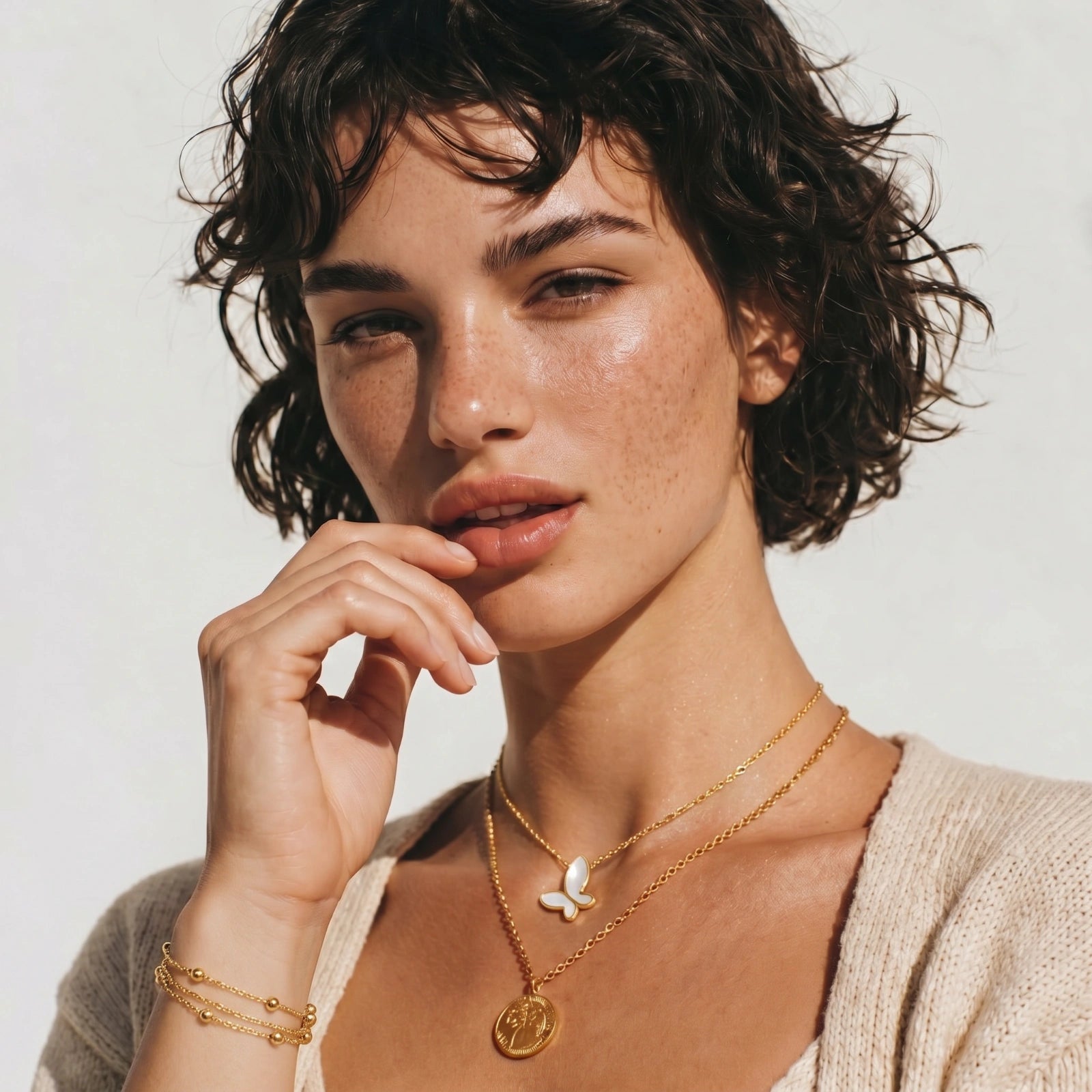 Golden Orbit Bracelet | Cyrene Boutique
