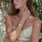Linked Hearts Bangle | Cyrene Boutique