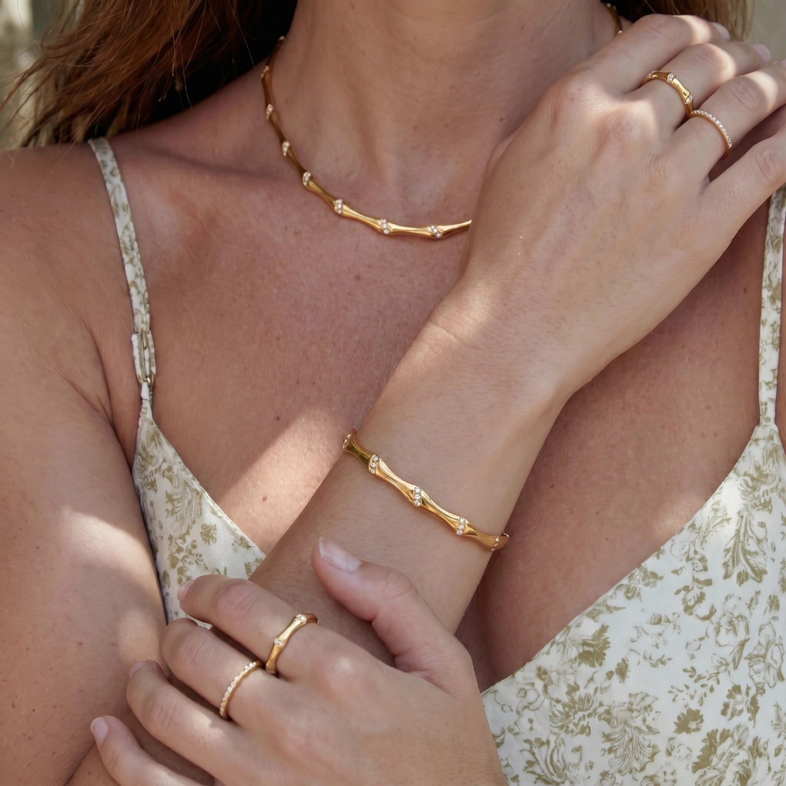 Bamboo Spark Bangle | Cyrene Boutique